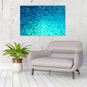 Tabloul - cuburi abstracte (90x60 cm)