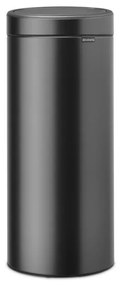 Cos de gunoi Brabantia Touch Bin New 1008860, 30 L, Inchidere silentioasa si lina, Gri inchis
