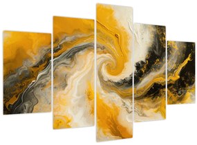 Tablou - Abstractizare în spirală (150x105 cm)