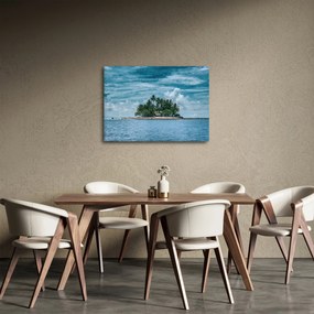 Tablou insula în mare (70x50 cm)