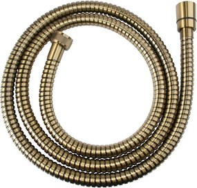 Furtun de dus flexibil Ferro bronz antichizat 150 cm