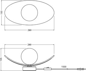 Osram - Lampă de masă DECOR PEARL 1xG9/5W/230V bej