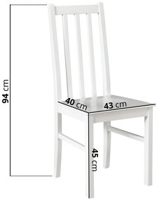 Scaun sufragerie Blake 10 D. 608078