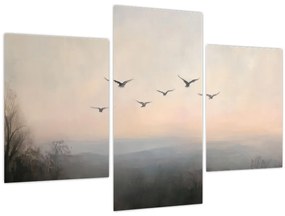 Tablou - Stol de păsări (90x60 cm)