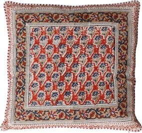 Pernă decorativă din bumbac, cu imprimeu floral, Sumak