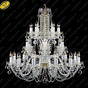 Lustra 24 brate cristal Bohemia L11 007/24/4