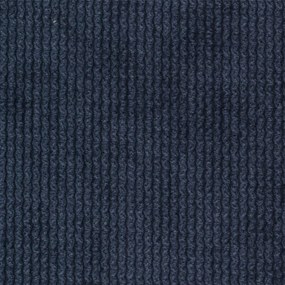 Pat albastru închis tapițat cu somieră 90x200 cm Barker – Ropez