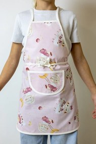 Șorț pentru copii din bumbac cu model