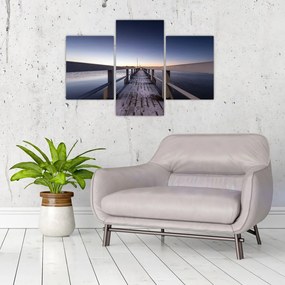 Tablou - Pe dig (90x60 cm)