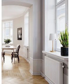 ByRydens 4002730-6501 - Lampă de masă LUMI 1xE27/8W/230V alb/auriu 48,5 cm