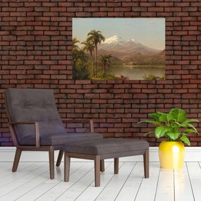 Tablou - Frederic Edwin Church, Tamaca Palms, reproducere (90x60 cm)