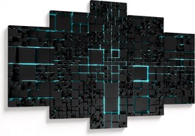 Tablou - Interfață tehnologică (150x105 cm)