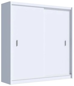 Șifonier cu uși culisante SAPHIRA 203x215 cm alb