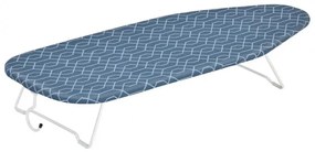 Scândură de călcat Kinghoff KH 1936, 76x30.5 cm, pliabilă, cârlig pentru agățat, albastru