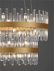Lustra suspendata eleganta design modern Crown 75cm