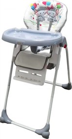 Scaun de masa pentru copii si bebe Baby Care™ CC reglabil in 3 trepte, Pliabil, Centura de siguranta, Sezut comfortabil, Masuta detasabila, Pozitie