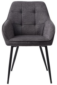 Scaun de dining gri închis Nolan – Unique Furniture