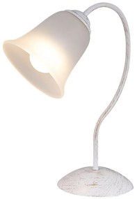 Veioza design clasic FABIOLA alb antic 7260 RX