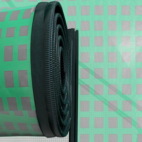 Outsunny Bătătură de înlocuire pentru seră de grădină 140 x 213 x 190 cm cu fereastră, ușă anti-UV pentru grădină - Verde | Aosom Romania