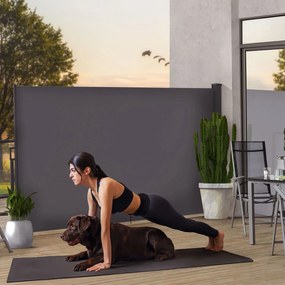 Jusky Copertina laterala Dubai 500 x 160cm - gri