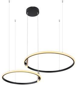 Lustra LED suspendata moderna cu telecomanda COCO 55W