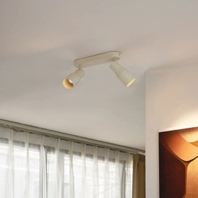 Spot plafon rotund bej GU10 50mm 2 lumini - Stanley