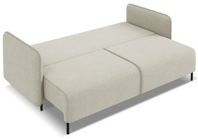 Canapea bej extensibilă/cu spațiu de depozitare 226 cm Luana – Makamii