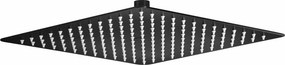 Palarie de dus Deante Floks negru 30x30cm