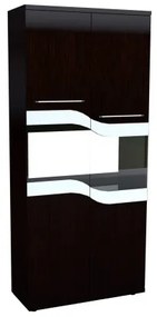 Dulap Sigma vitrina 2 usi wenge