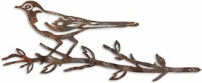 Decoratiune gradina 565TNL1313, maro, metal, 50x20 cm