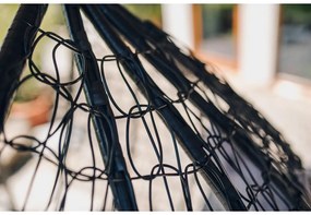 OFERTA Negru scaun suspendat KOKON fara suport II.calitate