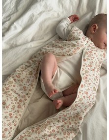 Sac de dormit pentru copii, bej din bumbac organic 40x77 cm Augusta – Cam Cam Copenhagen