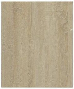 Dulap de chiuveta, stejar Sonoma, 60x38,5x46 cm, PAL Stejar sonoma, Dulap pentru chiuveta, 1