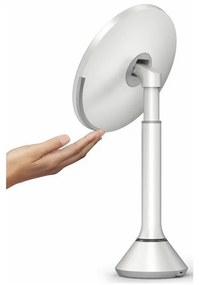 Oglindă Simplehuman cu luminozitate reglabilă Dual LED, alb