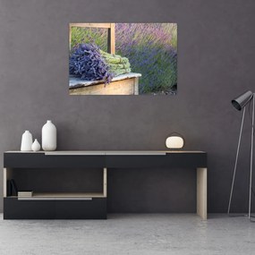 Tablou - Buchețele de lavandă (90x60 cm)