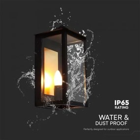 Aplică de exterior 1xE14/30W/230V IP65