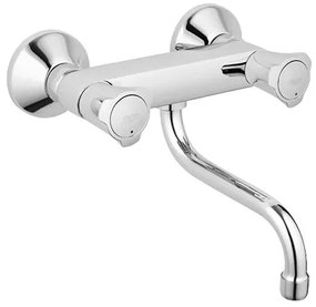 GROHE 31187001 - Baterie pentru chiuvetă COSTA L, montare pe perete, 200 mm, crom lucios