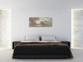 Tablou - John Constable, Cloud Study Stormy Sunset, reproducere (120x50 cm)