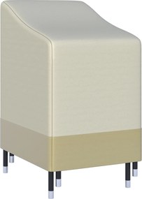 Outsunny Husă de protecție pentru scaune de grădină stivuibile prelată impermeabilă 90L x 70l x 115H cm Oxford înaltă densitate 600D Bej, Cafea | Aosom Romania
