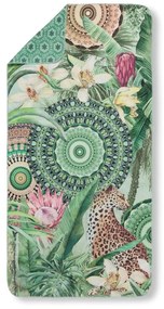 Prosop de plajă verde cu uscare rapidă 50x100 cm – HIP