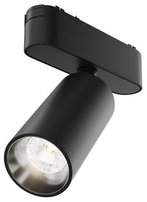 Spot LED, accesoriu pentru sina magnetica Radity, Focus negru 12W 4000K