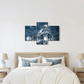 Tablou cu arhitectură în întuneric (90x60 cm)