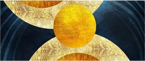 Tablou - Cercuri (120x50 cm)