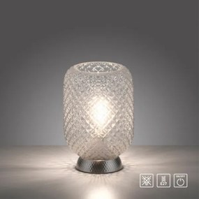 Lampă de masă JUST LIGHT. 14906-55 REISHI 1xE27/40W/230V crom