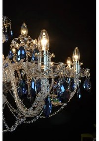 Wranovsky JWZ166182231 - Lustră de cristal pe lanț OCEAN 18xE14/40W/230V