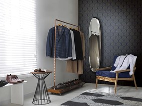 Oglinda decorativa ovala 136x36cm, Aries silver SV-119474