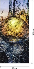 Fototapet pentru ușă - Apa (95x205cm)
