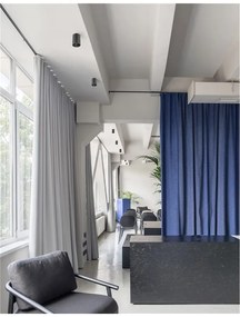 Spot aplicat tavan aluminiu NIDO negru