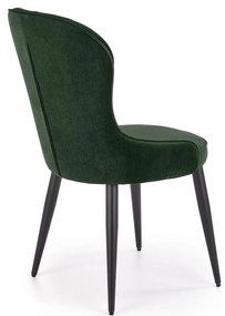 Scaun de sufragerie Nerida (verde închis). 1008203
