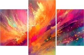 Tablou - Abstractizare dinamică (90x60 cm)